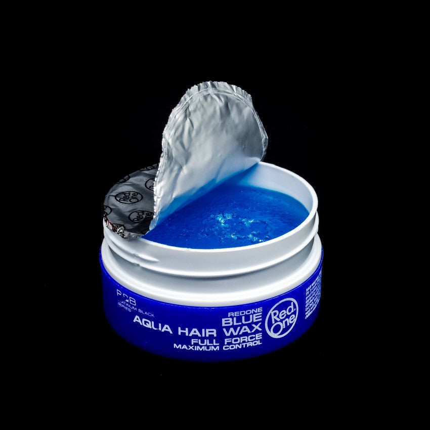 Red One Hair Styling Aqua Hair Wax Blue 150ml