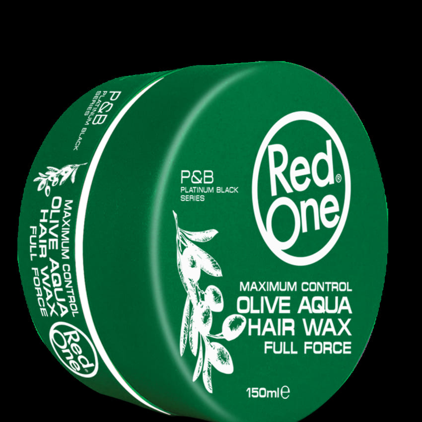 Red One Hair Styling Aqua Hair Wax Olive 150ml