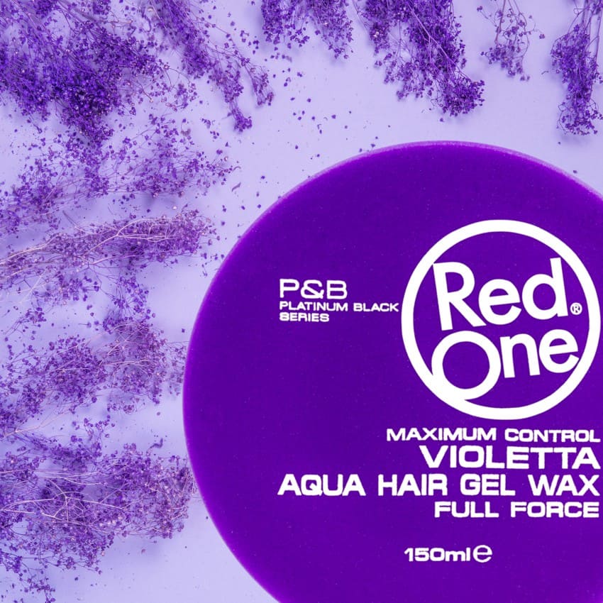 Red One Hair Styling Aqua Hair Wax Violetta 150ml