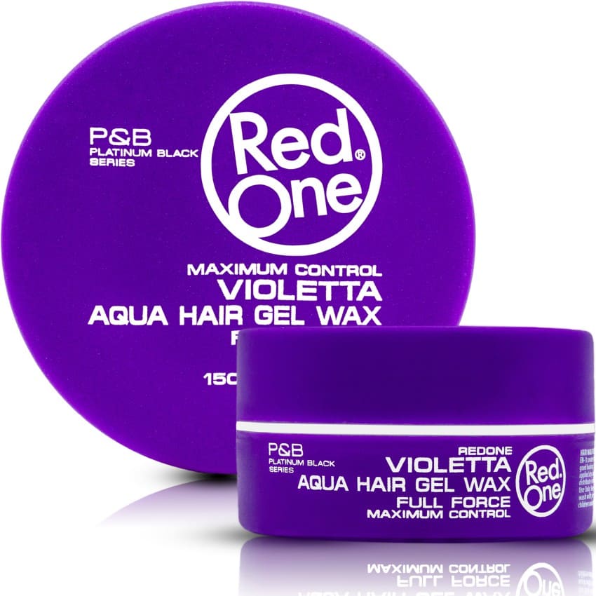 Red One Hair Styling Aqua Hair Wax Violetta 150ml