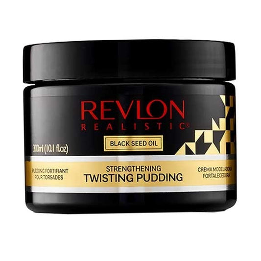 Revlon Realistic Black Seed Oil Strengthening Twisting Pudding Flake-free 300ml