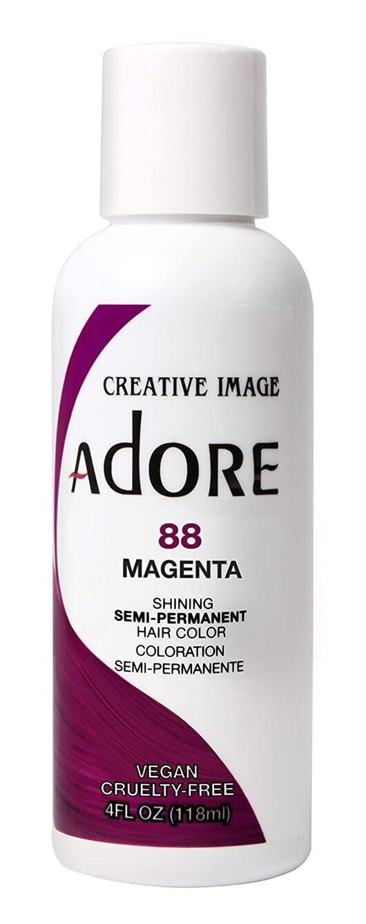 Adore Shining Semi Permanent 88 Magenta Hair Dye 4 Oz