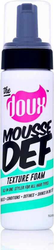 The Doux Mousse Def Texture Foam All in One Styler for All Hair Types 7 Oz