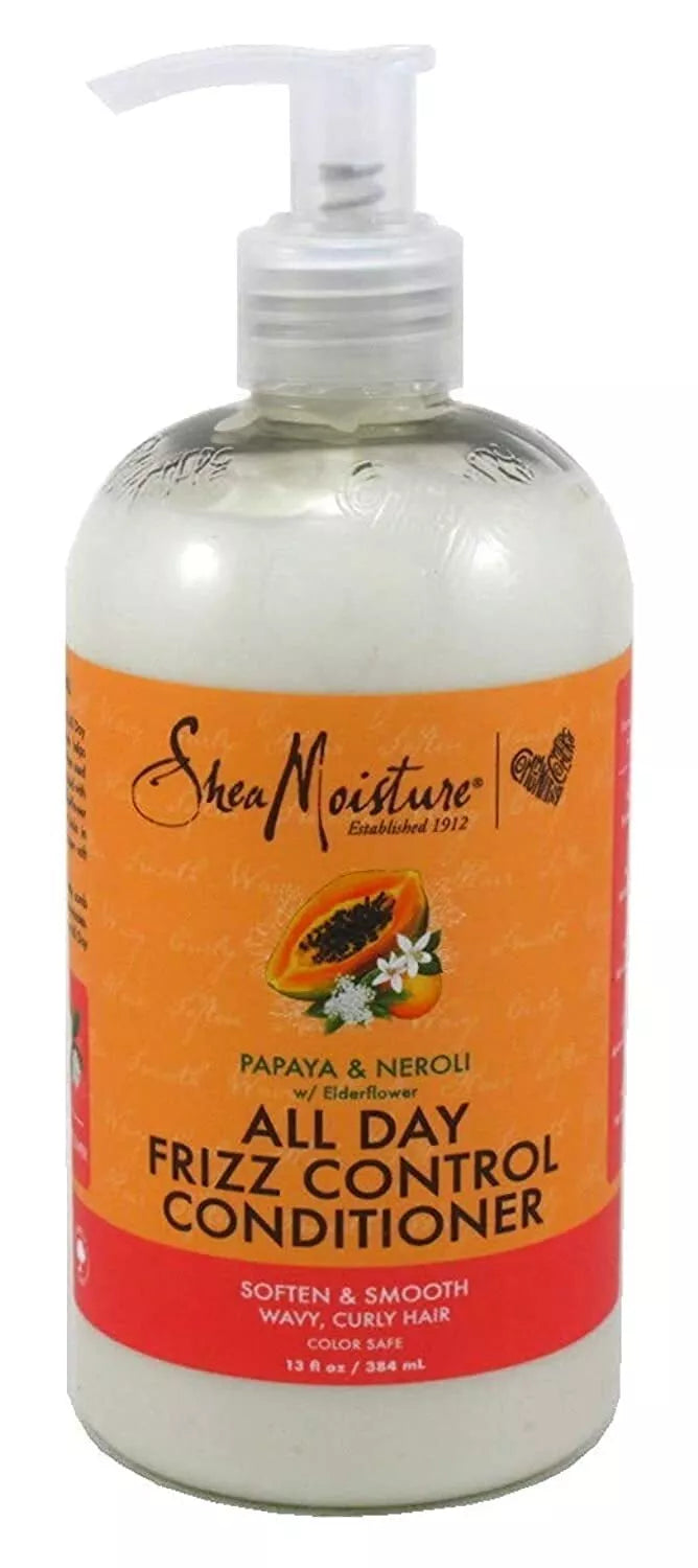 Shea Moisture All Day Frizz Control Conditioner Papaya & Neroli 13 Oz