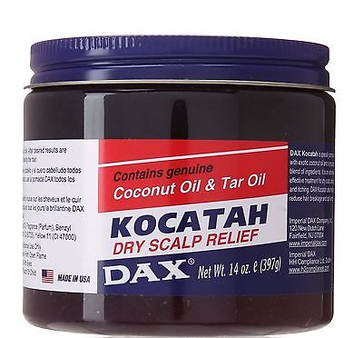 Dax Kocatah Dry Scalp Relief With Coconut Oil & Tar Oil 14 Oz