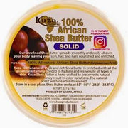 Kuza African Shea Solid Yellow 8 Oz