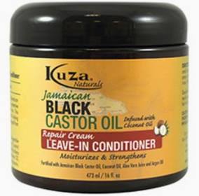 Kuza Jamaican Black Castor Oil Leave In Conditioner 16 Oz