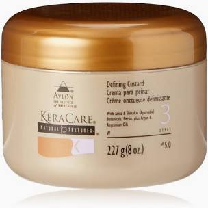 KeraCare Natural Texture Defining Custard 8 Oz