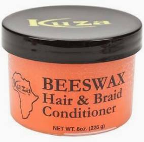 Kuza Beeswax Hair & Braid Conditioner 8 Oz