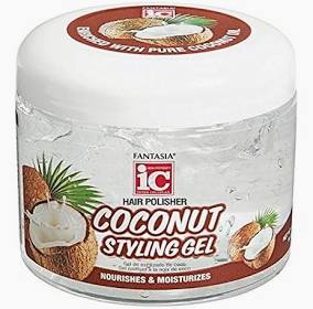 Fantasia Ic Polisher Coconut Styling Gel 16 Oz