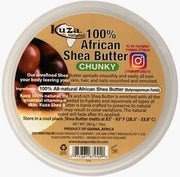 Kuza African Shea White Chunky 10 Oz