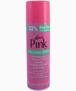 Luster Pink Holding Spray Conditioner Plus Vitamins 14 Oz