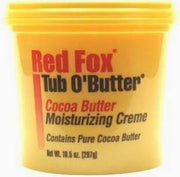 Red Fox Tub O'butter Cocoa Moisturizing Creme 10.5 Oz