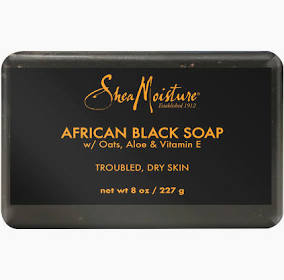 Shea Moisture African Black Soap With Shea Butter 8 Oz