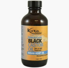 Kuza Jamaican Black Castor Oil Indian Hemp Oil 4 Oz