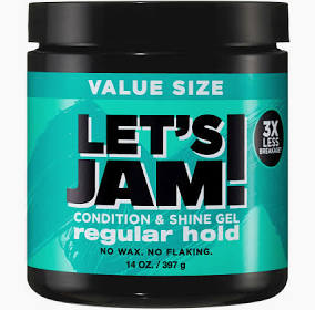 Lets Jam Shining And Conditioning Gel - Regular Hold 14 Oz