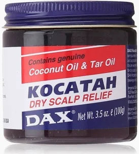 Dax Kocatah Dry Scalp Relief With Coconut Oil & Tar Oil 3.5 Oz