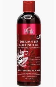 Luster's Pink Shea Butter Coconut Oil Moisturizing Hair Milk 12 Oz