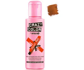 Crazy Color Semi Permanent Hair Dye Coral Red 4 Oz