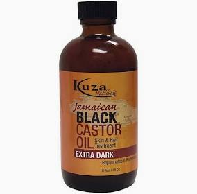 Kuza Jamaican Black Dark Castor Oil 4 Oz