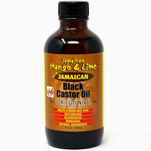 Jamaican Mango & Lime Black Castor Oil 4 Oz