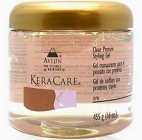 KeraCare Clear Protein Styling Gel 4 Oz