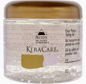 KeraCare Clear Protein Styling Gel 16 Oz