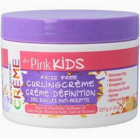 Luster's Pink Kids Frizz Free Curling Creme 8 Oz