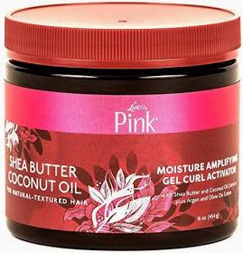 Luster's Pink Shea Butter Coconut Oil Moisture Amplifying Gel Curl Activator 16 Oz