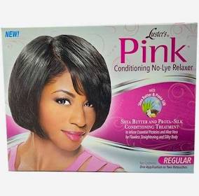 Luster's Pink Conditioning No-lye Relaxer Kit For Straightening Hair Regular