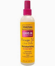 Mazuri Leave In Collection Moringa Oil & Shea Butter Moisturizing Shine Mist