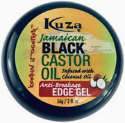 Kuza Jamaican Black Castor Oil Edge Gel 2 Oz