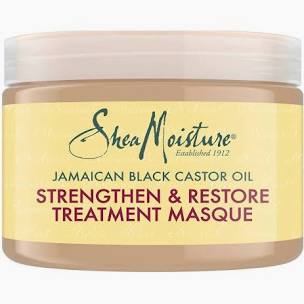 Shea Moisture Jamaican Black Castor Oil Strengthen & Restore Treatment Masque 12 Oz