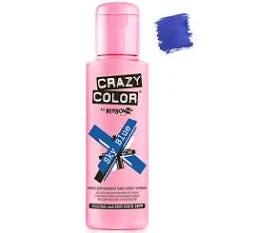 Crazy Color Semi Permanent Hair Dye Sky Blue 4 Oz