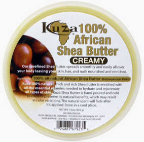 Kuza African Shea Creamy Yellow 22 Oz