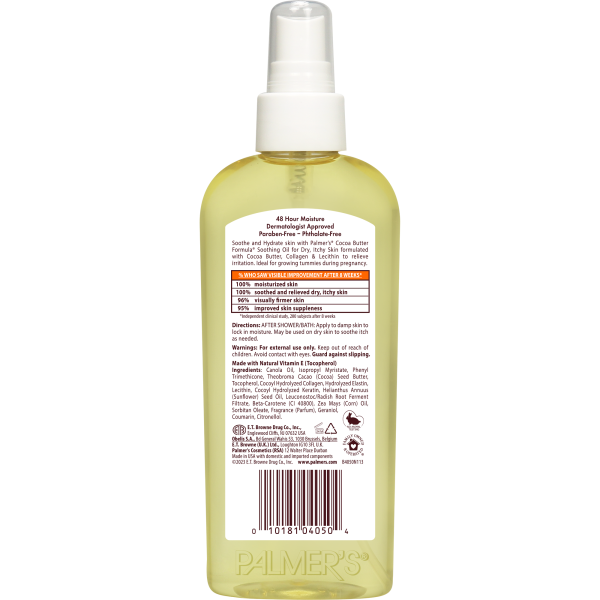 Palmer's Cocoa Butter Formula Soothing Oil For Dry & Itchy Skin 150ml