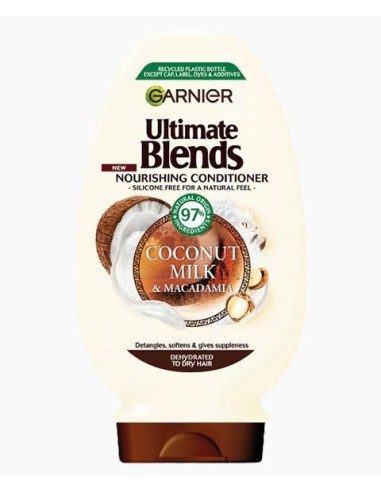 Garnier Ultimate Blends Coconut Milk & Macadamia Conditioner 400ml